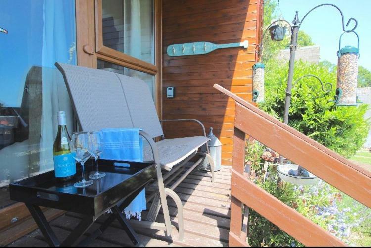 Clifftop Chalet With Pool เดล ภายนอก รูปภาพ